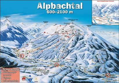 Skigebied Ski Juwel Alpbachtal Wildschönau