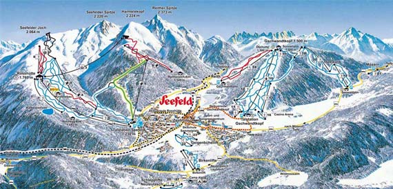 Skigebied Seefeld - Rosshütte