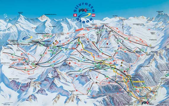 Skigebied Ischgl - Samnaun