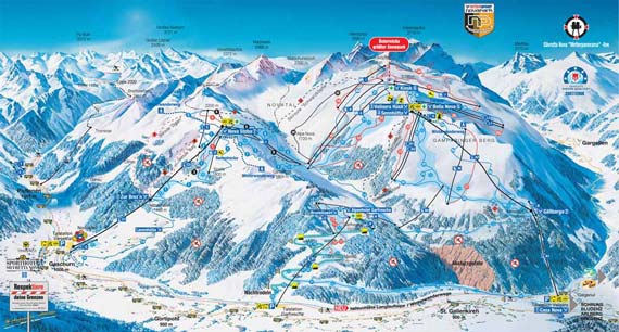 Skigebied Silvretta Montafon Nova
