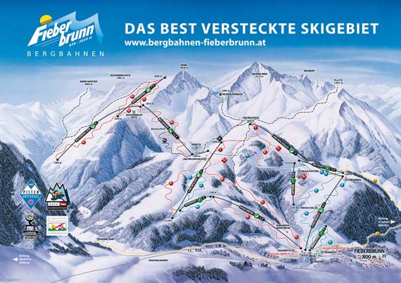 Skigebied Fieberbrunn Steuböden