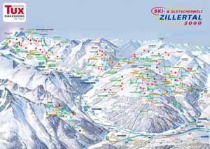 Skigebied Ski- & Gletscherwelt Zillertal 3000 Tux Finkenberg