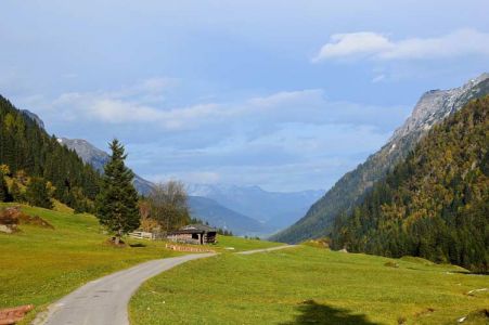 Wandelroute vanaf Laponesalm. Gschnitztal