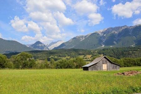 Gurgltal richting Nassereith. Gurgltal