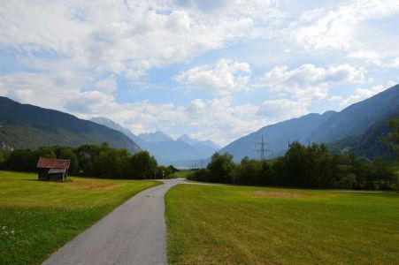 Gurgltal richting Nassereith. Gurgltal richting Nassereith.