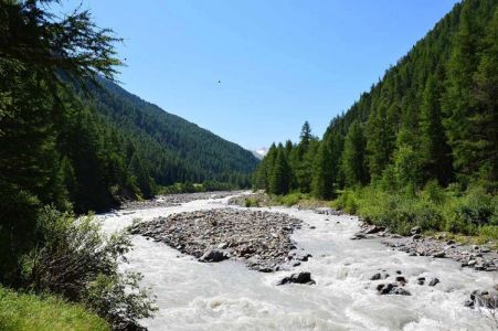 Oetztaler Urweg etappe 5 Sölden naar Obergurgl. Oetztaler-Urweg